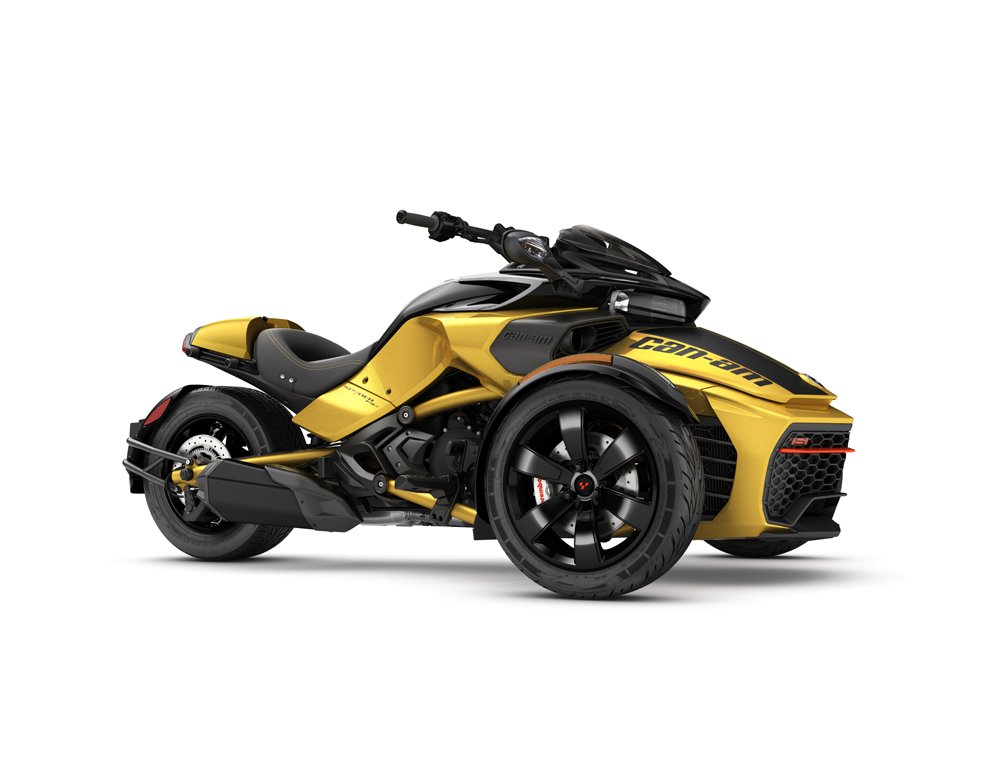 2017 Spyder F3-S Daytona Circuit Yellow Metallic_3-4 front