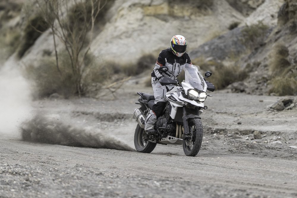 2017 Triumph TIGER 1200 Press Launch - Almeria Worldwide Copyright: ©Triumph