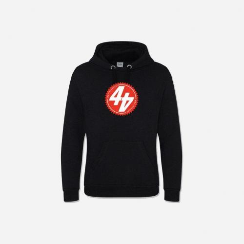 44Teeth Classic Red Sprocket Hoody