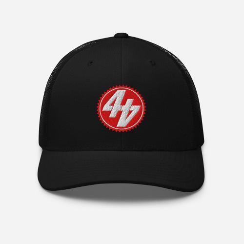 44Teeth Classic Red Sprocket Cap