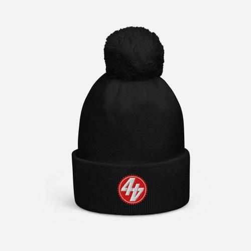 44Teeth Snowstar Red Sprocket Beanie
